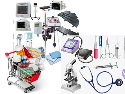 Venta de Equipos Médicos, Medicinas e Insumos