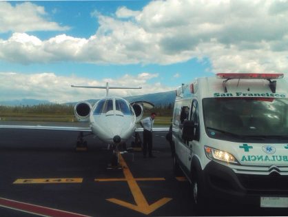 Recepción y Transporte de Pacientes Aerotransportados